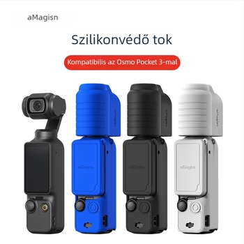 Szilikon védőtok DJI Osmo Pocket 3-hoz – amagisn márka, pocket3 modell, kompatibilis pocket3, anyaga szilikon