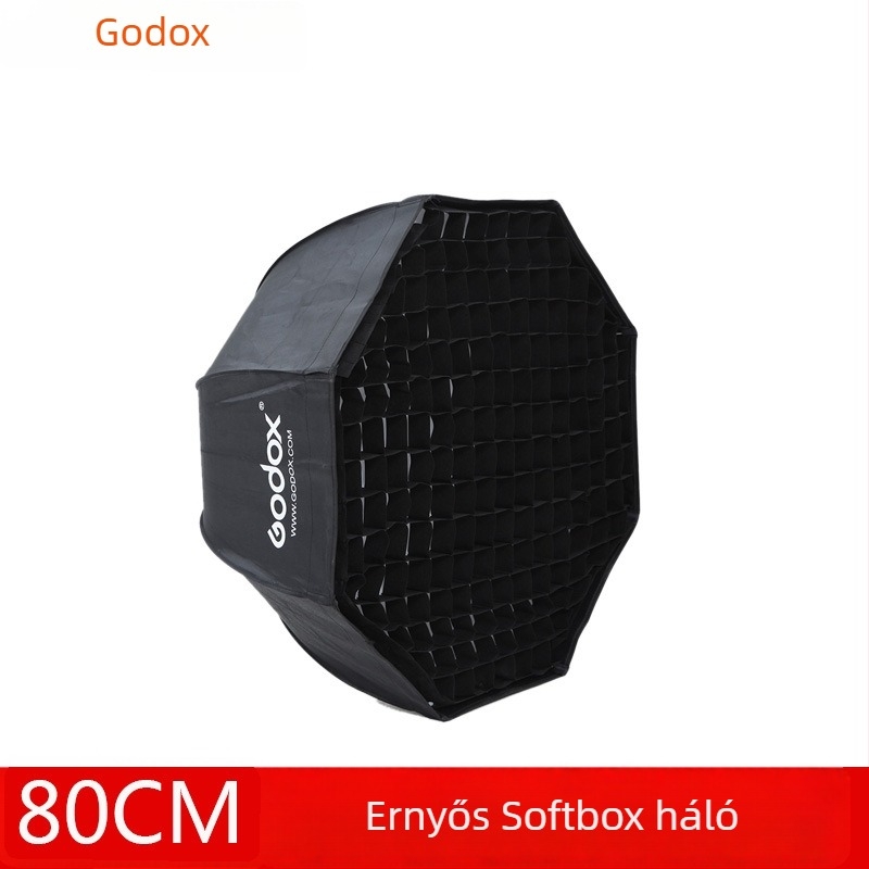 Godox ernyős nyolcszögletű softbox SB-UBW hot-shoe tartóval