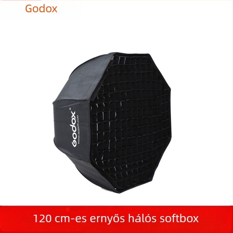 Godox ernyős nyolcszögletű softbox SB-UBW hot-shoe tartóval