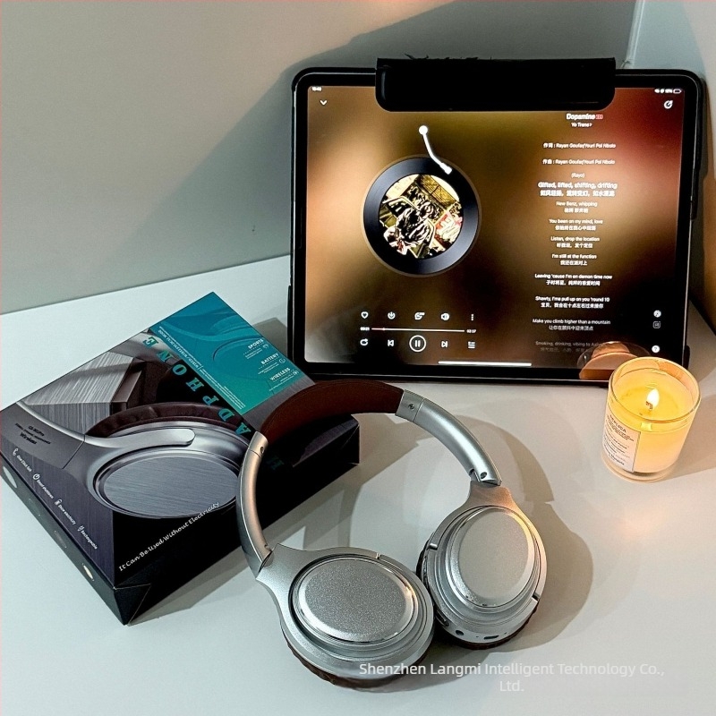 VJ901 Bluetooth fejhallgató, retro stílus, BT 6.0, 15 m hatótáv, összecsukható, 8 h akkumulátor-élettartam