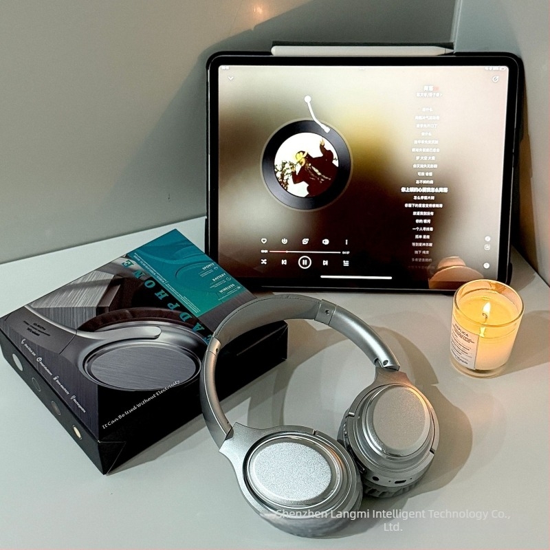 VJ901 Bluetooth fejhallgató, retro stílus, BT 6.0, 15 m hatótáv, összecsukható, 8 h akkumulátor-élettartam