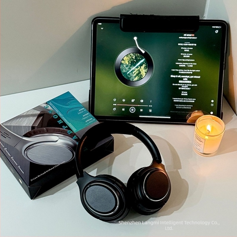 VJ901 Bluetooth fejhallgató, retro stílus, BT 6.0, 15 m hatótáv, összecsukható, 8 h akkumulátor-élettartam