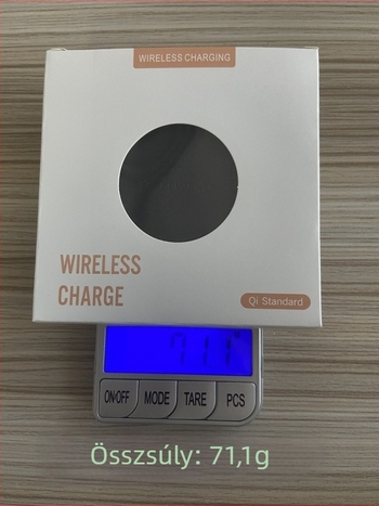 Magic Charge K8 Vezeték nélküli töltő, 10W QC4.0, 2A Kimenet