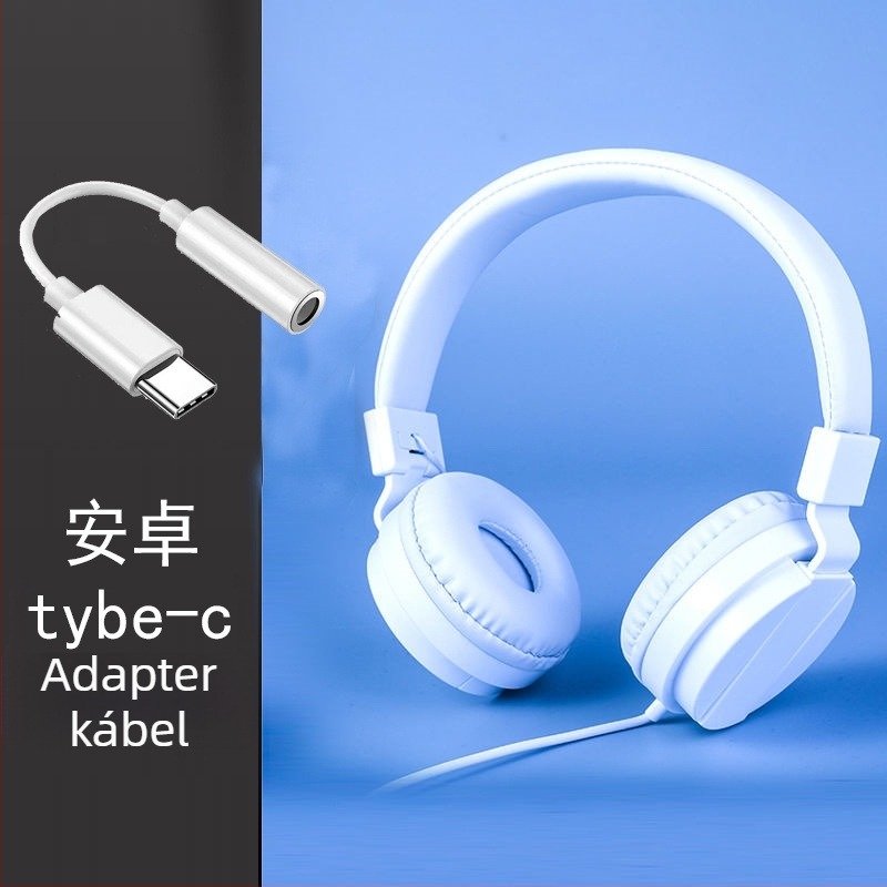 Vezetékes játékfejhallgató mikrofonnal vivo, Huawei, OPPO okostelefonokhoz és PC-hez (Vezetékes, Mikrofonnal, Súly 1)