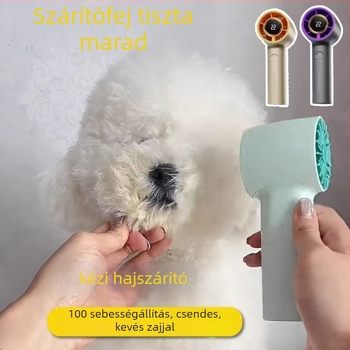 Kézi, zajtalan háziállat hajszárító macskáknak – kevesebb mint 1000W, 220V