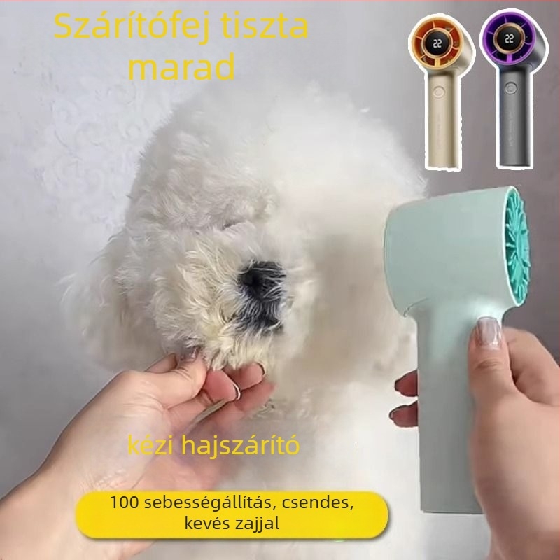 Kézi, zajtalan háziállat hajszárító macskáknak – kevesebb mint 1000W, 220V