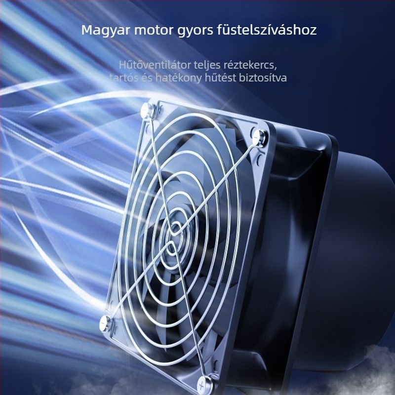 Univerzális konzolos ventilátor forrasztási füst elszívására – füst-elszívó, ablakos stílus