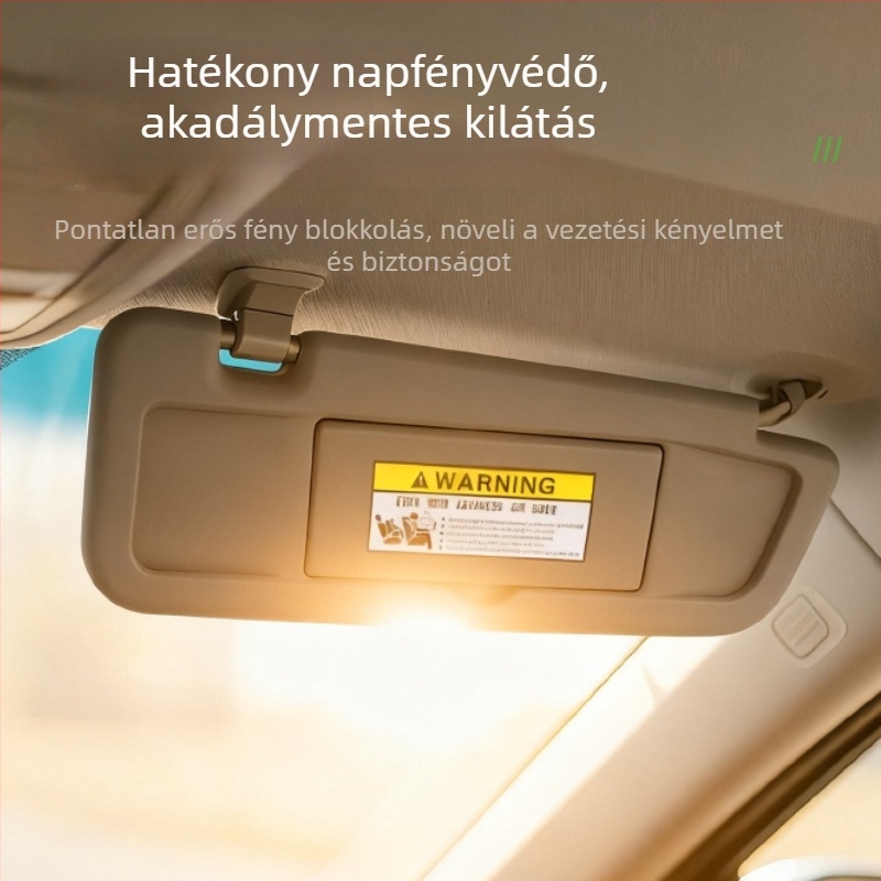 Honda Civic 2006-2011 első napellenzők (bal és jobb) – PVC, kártyás telepítés, logó nyomtatás, testreszabható