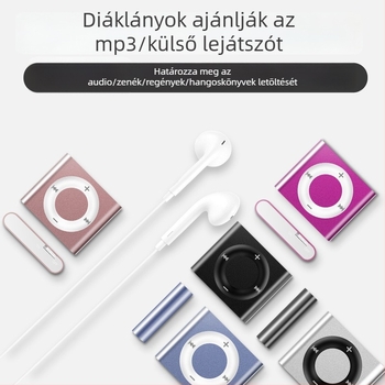Hordozható MP3 lejátszó iskolai használatra és angol hallgatási gyakorlathoz