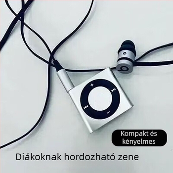 MP3 Walkman mini fém zenelejátszó MP4 lejátszással és angol hallgatási funkcióval