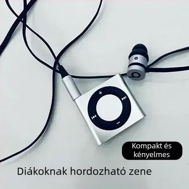MP3 Walkman mini fém zenelejátszó MP4 lejátszással és angol hallgatási funkcióval