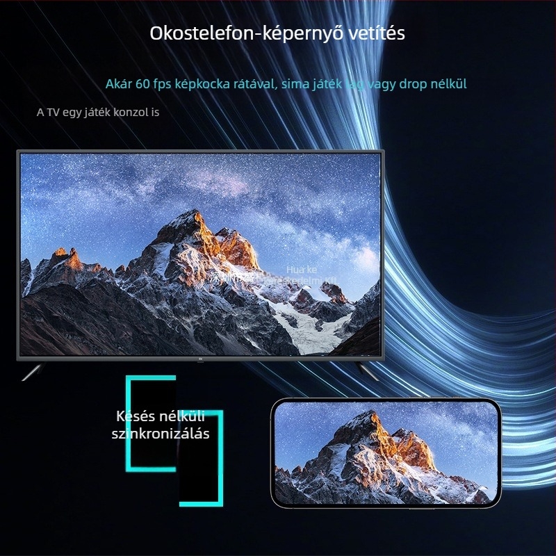4K vezeték nélküli set-top doboz Wi-Fi, HDMI, USB, 128 MB memória