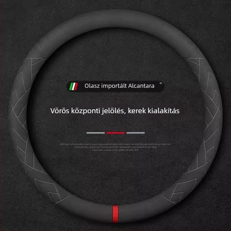 Velúr volánfedél, négy évszakos, univerzális illeszkedés