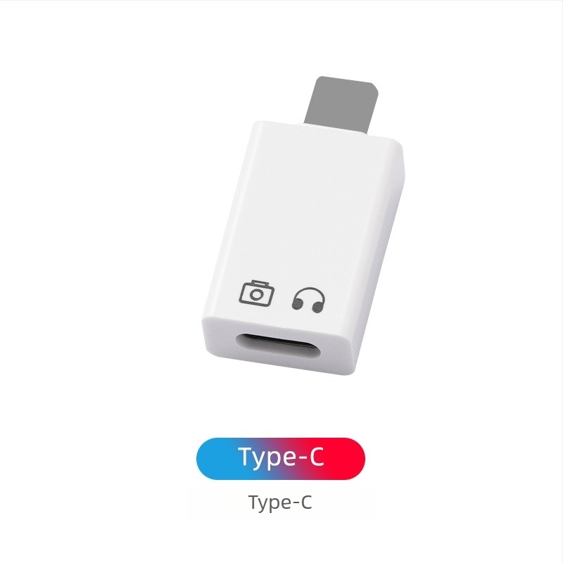 iPhone 11–14 OTG adapter 3,5 mm audio kábel – 2 az 1-ben