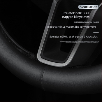 Ochemei velúr bőr kormányvédő Geelyhez — sportos stílus, négyévszakos univerzális, speciális telepítés