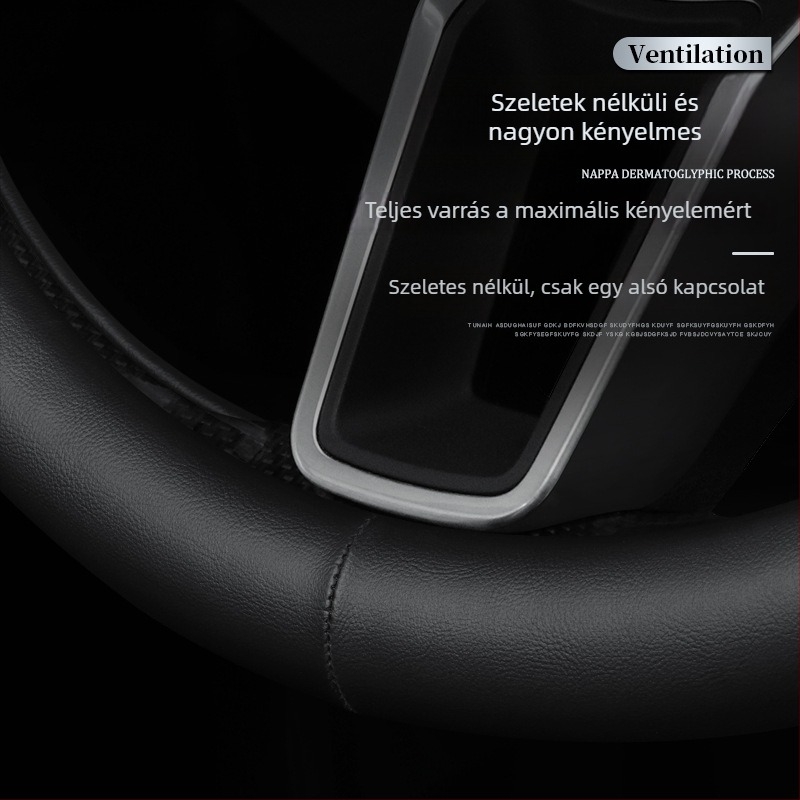 Ochemei velúr bőr kormányvédő Geelyhez — sportos stílus, négyévszakos univerzális, speciális telepítés
