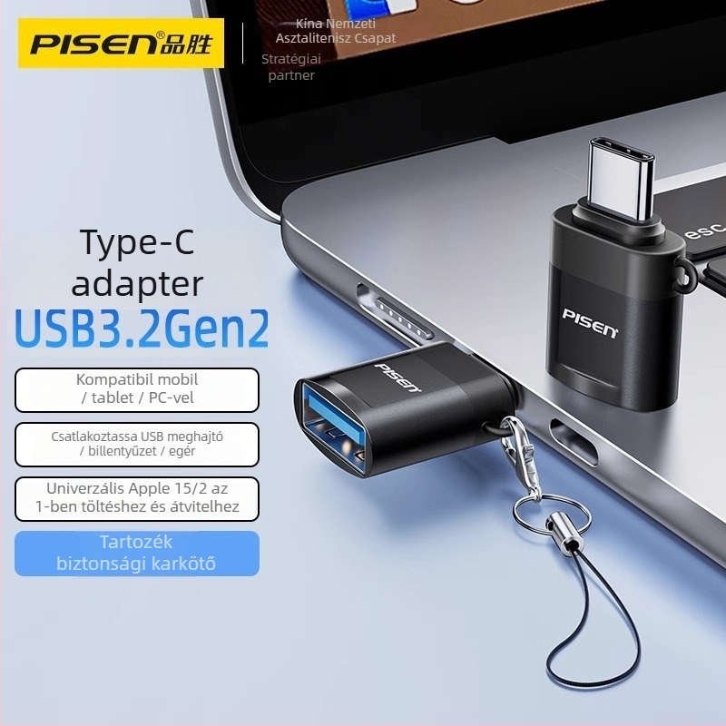 Pisen Lightning OTG adapter, Kétfunkciós, Univerzális kompatibilitás