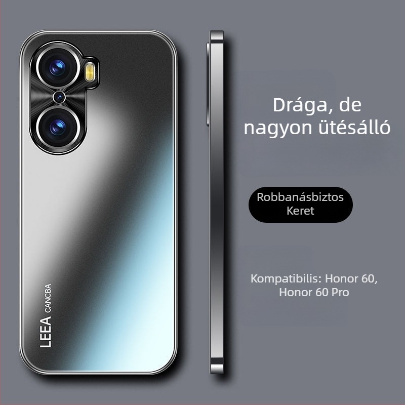 Huawei Honor 60 Pro telefonvédő tok — akril, keret nélküli, minimalist