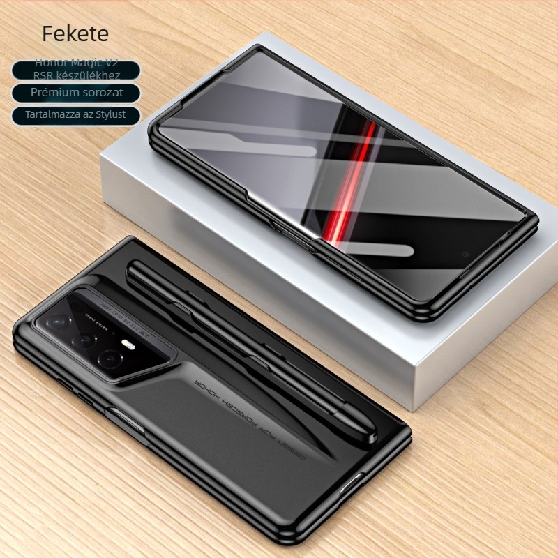 Glory Magic V2 RSR telefonhoz tok – ultra vékony, tolltartó rekesz, teljes védelem, ütésálló, egyszínű