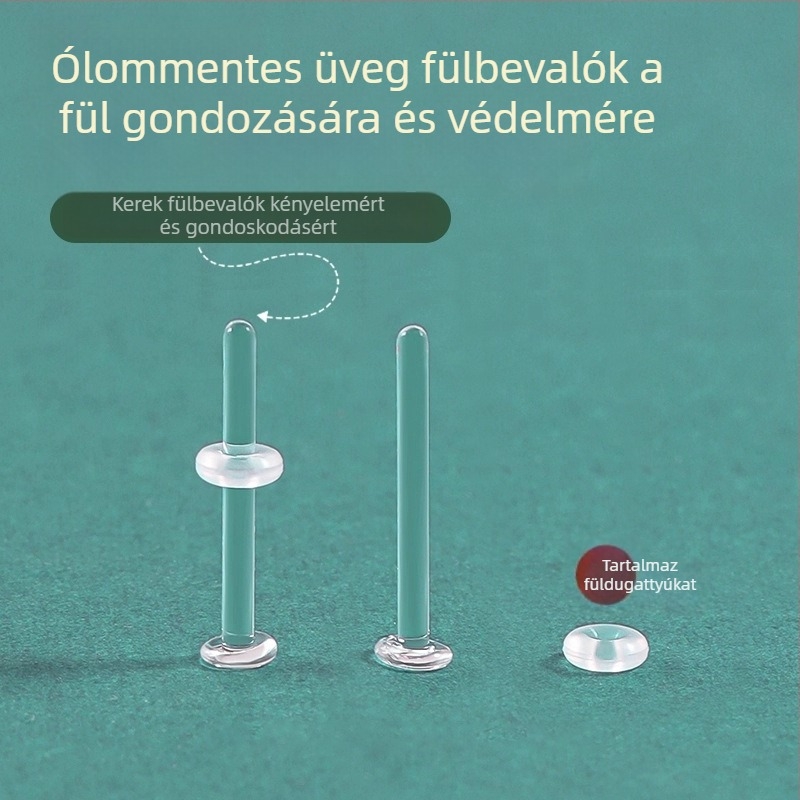 Üvegből készült fülbevalók a Simang Jewelry-tól – Luxus, nőknek, 2025 tavasz