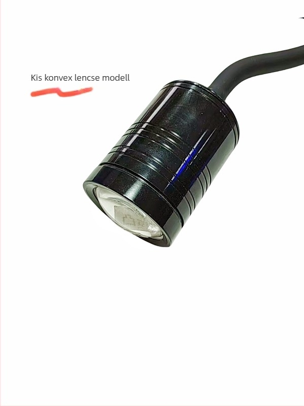Háromrészes alumínium akváriumi spotlámpa burkolat-készlet, modell TN-T05, 6063 alumínium, oxidált felület, COB-kompatibilis, teljesítményválaszték 3W/5W/10W