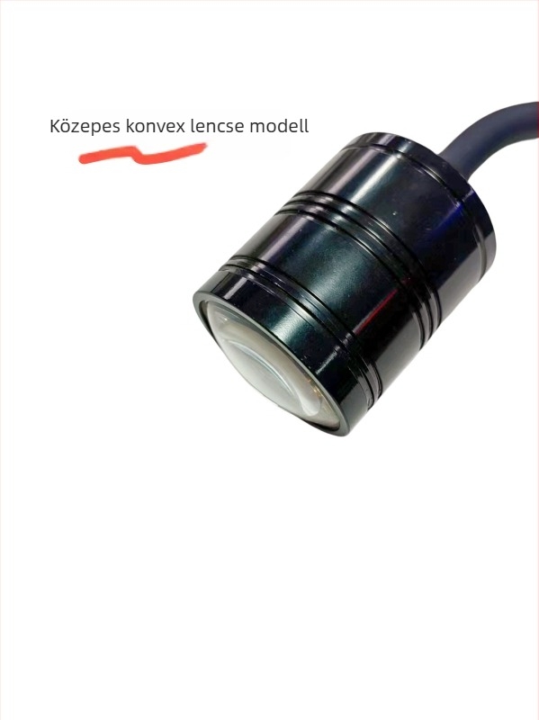 Háromrészes alumínium akváriumi spotlámpa burkolat-készlet, modell TN-T05, 6063 alumínium, oxidált felület, COB-kompatibilis, teljesítményválaszték 3W/5W/10W