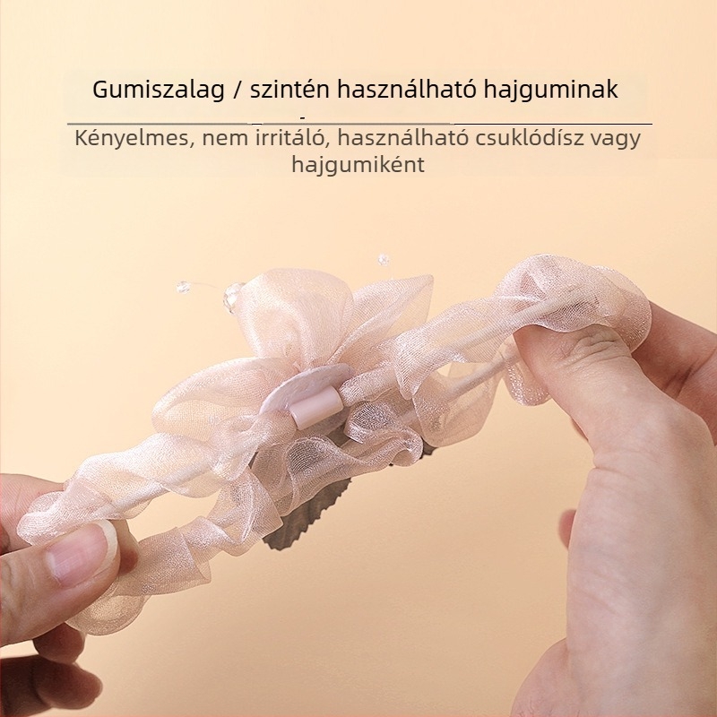 Esküvői csuklós corsage – selyem virágok, Baonan, univerzális stílus, ajándék osztálytársaknak