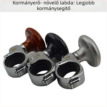 Autó kormánykerék erőnléti segítő golyó, fém+műanyag, univerzális modell, Xiaoyu's
