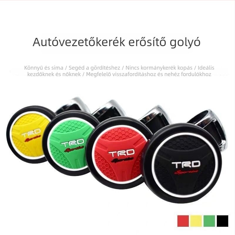 Univerzális kormánysegéd – HDELF, Szilikon + Fém, Testreszabás elérhető, Minden modellhez kompatibilis, Logó nyomtatás