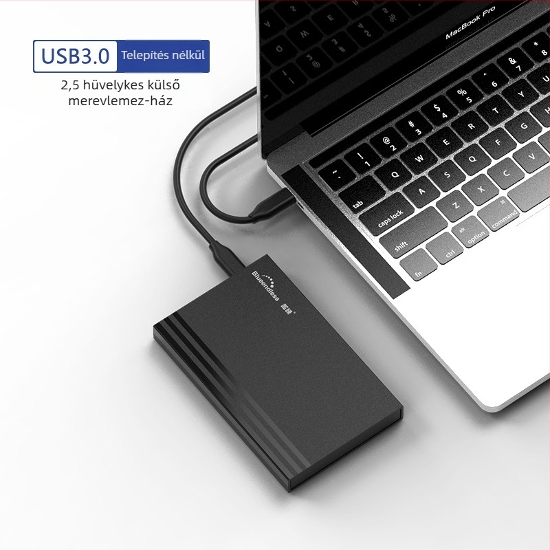 SATA SSD/HDD Külső Doboz USB 3.0 Type-C MR23S/MR23GC/MR23FC PC+ABS