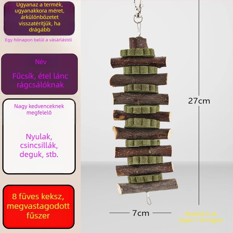 Nedves eledel alfalfa szénával felnőtt nyulaknak, tengerimalacoknak és chinchilláknak