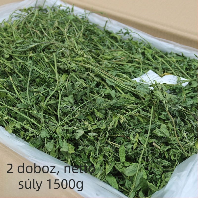 Nedves eledel alfalfa szénával felnőtt nyulaknak, tengerimalacoknak és chinchilláknak