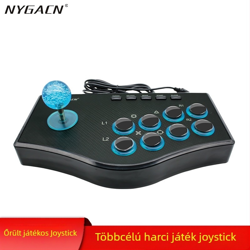 NYGACN Rocker arcade joystick USB – Android/PC kompatibilis, vibráció, OEM testreszabás