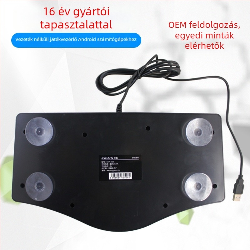 NYGACN Rocker arcade joystick USB – Android/PC kompatibilis, vibráció, OEM testreszabás