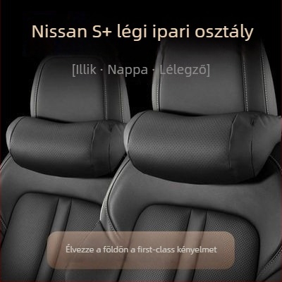 Autó nyak párna – kompatibil Nissan Sylphy, Qashqai, Teana, Tiida és X-Trail modellekhez; nyári használat, rajzfilmszerű stílus, testreszabható