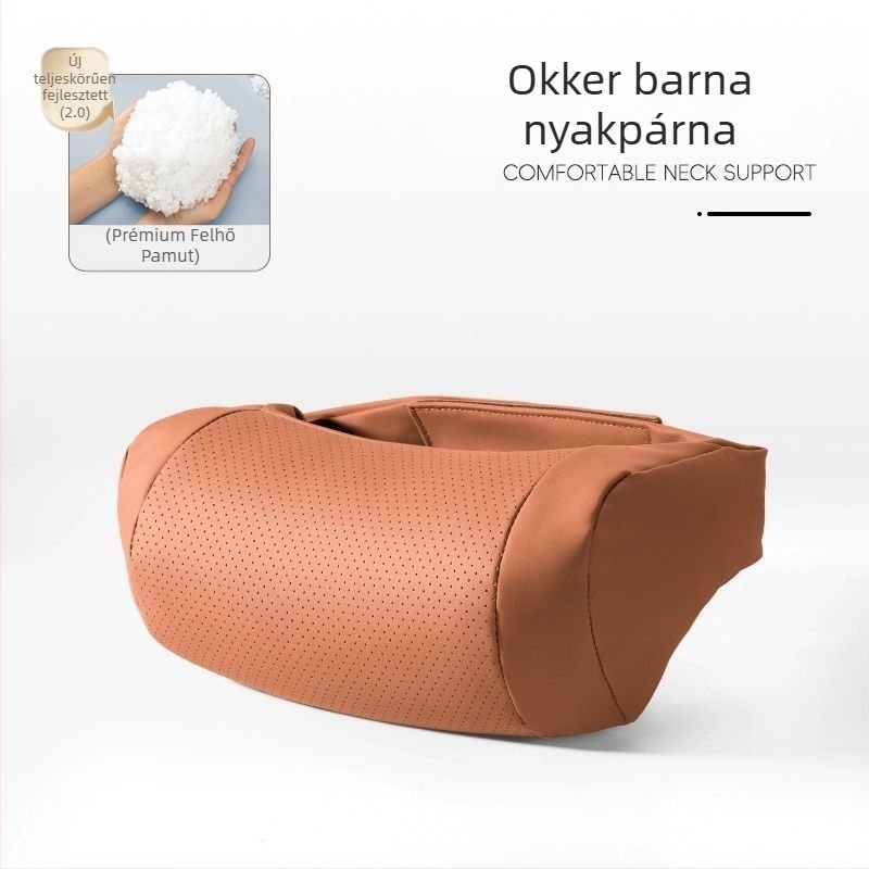 Autó nyak párna – kompatibil Nissan Sylphy, Qashqai, Teana, Tiida és X-Trail modellekhez; nyári használat, rajzfilmszerű stílus, testreszabható