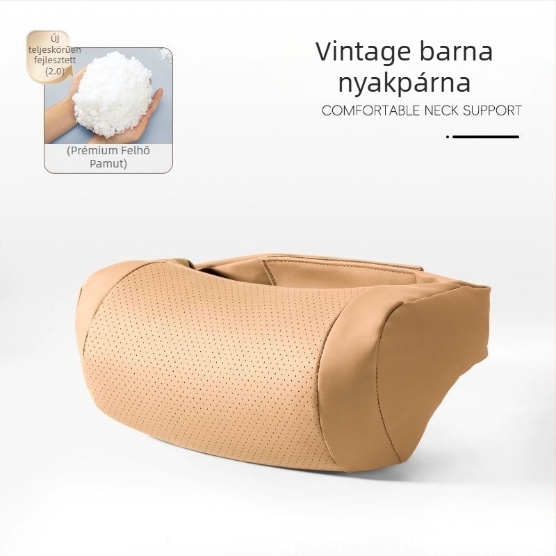 Autó nyak párna – kompatibil Nissan Sylphy, Qashqai, Teana, Tiida és X-Trail modellekhez; nyári használat, rajzfilmszerű stílus, testreszabható
