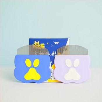 Husky háziállatgondozó fésű macskák és kutyák számára, rozsdamentes acélból, kerek fej, görbült fogak