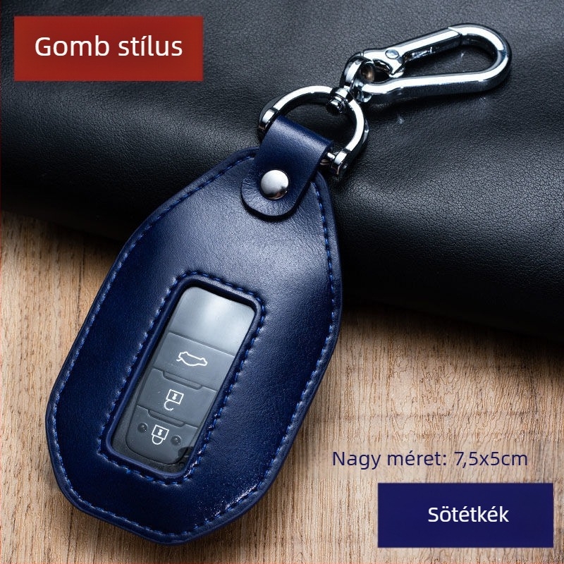 Kulcstartó táska autókulcsokhoz átlátszó ablakkal, férfiaknak, egyszerű védőburkolat, bélés szálas műbőr, otthoni tárolás