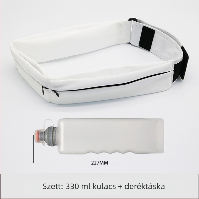 Új stílusú futó derékövtáska, stabil, rezgésmentes, integrált, többfunkciós öv kültéri maratonokhoz