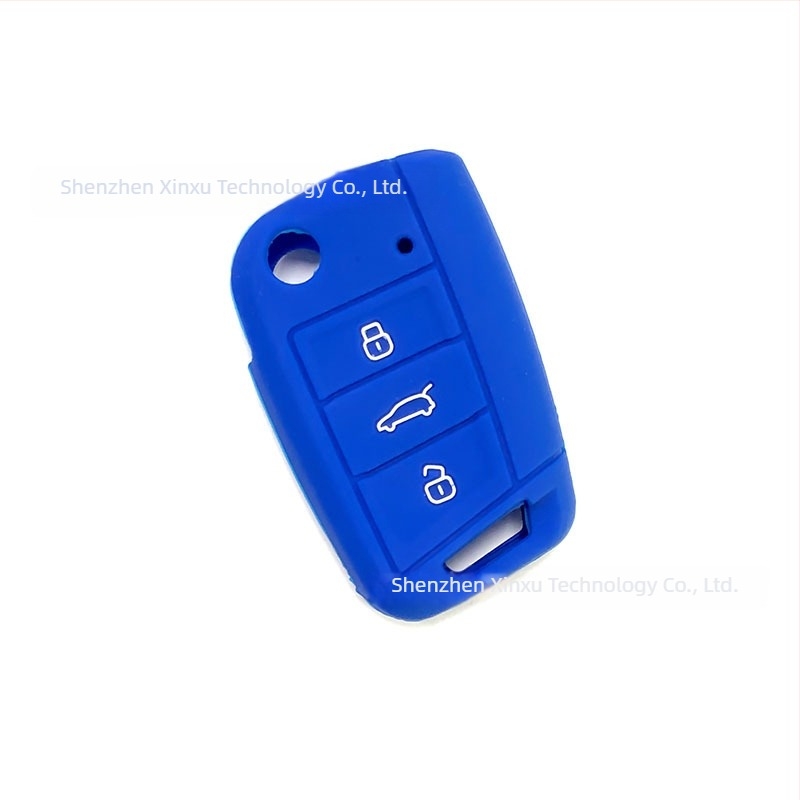 Szilikon kulcstartó tok Volkswagenhez: Golf 6, Golf 7, Lavida, Lingdu, Shadow, GTI
