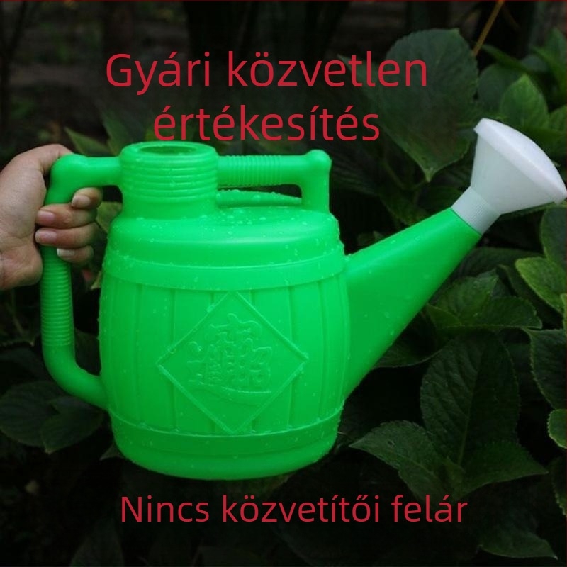Növények öntöző kanna – nagy kapacitású, vastagított műanyagból, Termékkód: C70736d, Anyag: Egyéb, Importált: Nem