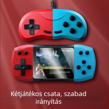 F1 Mini 620 hordozható konzol nagy kijelzővel, két játékos Contra arcade nosztalgia