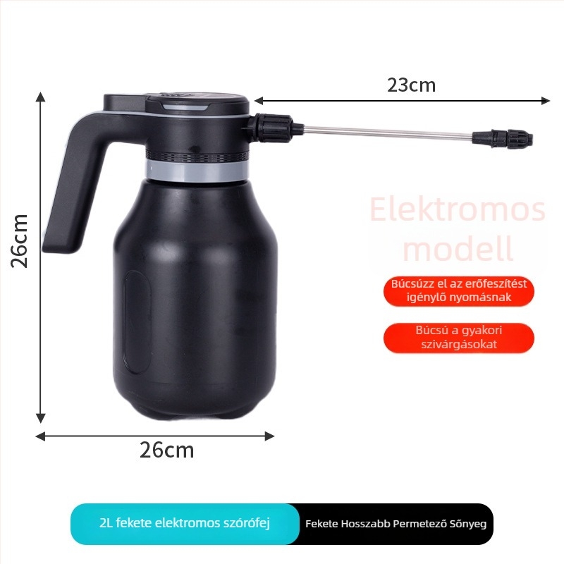 Rip Elektromos öntöző kanna 3L oldalsó nyitással (Műanyag, 3L, Elektromos)