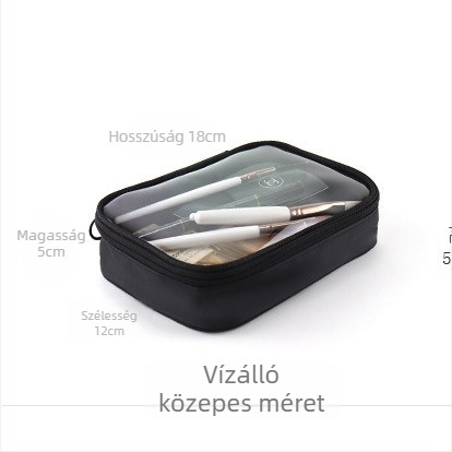 Kozmetikai táska - nylon, vízálló, nagy kapacitás, Lige márka