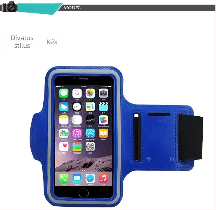 Futás közbeni telefonkarpánt, iPhone 6 Plus, 5,5 hüvelykes kijelző