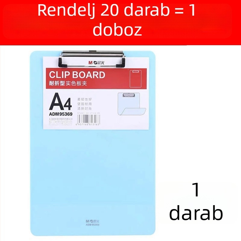 A4/A5 Tábla csipesz - fa textúra felület, Anyag: papír, Modell Adm929h7/Adm929h8, Márka M&G Morning Light