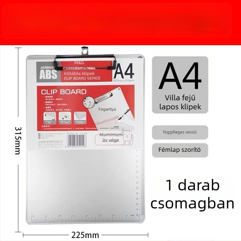 A4/A5 Tábla csipesz - fa textúra felület, Anyag: papír, Modell Adm929h7/Adm929h8, Márka M&G Morning Light