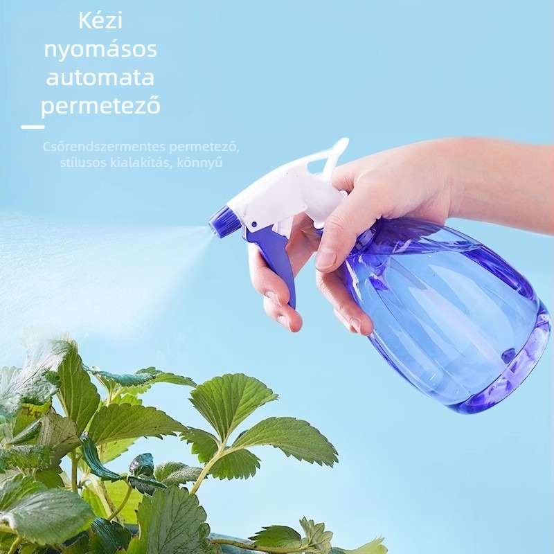 Permetző/Kanna - Kézi nyomású permetező, finom köd, háztartási és kertészeti használatra (Anyag: műanyag; Importált: Nem; Alkalmazási területek: Permetezés)