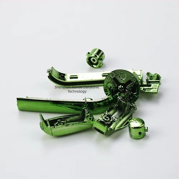 GBA vezérlőgombok készlete elektroplatált gombokkal Nintendo Game Boy Advance-hez, modell Yx-887, 9 g